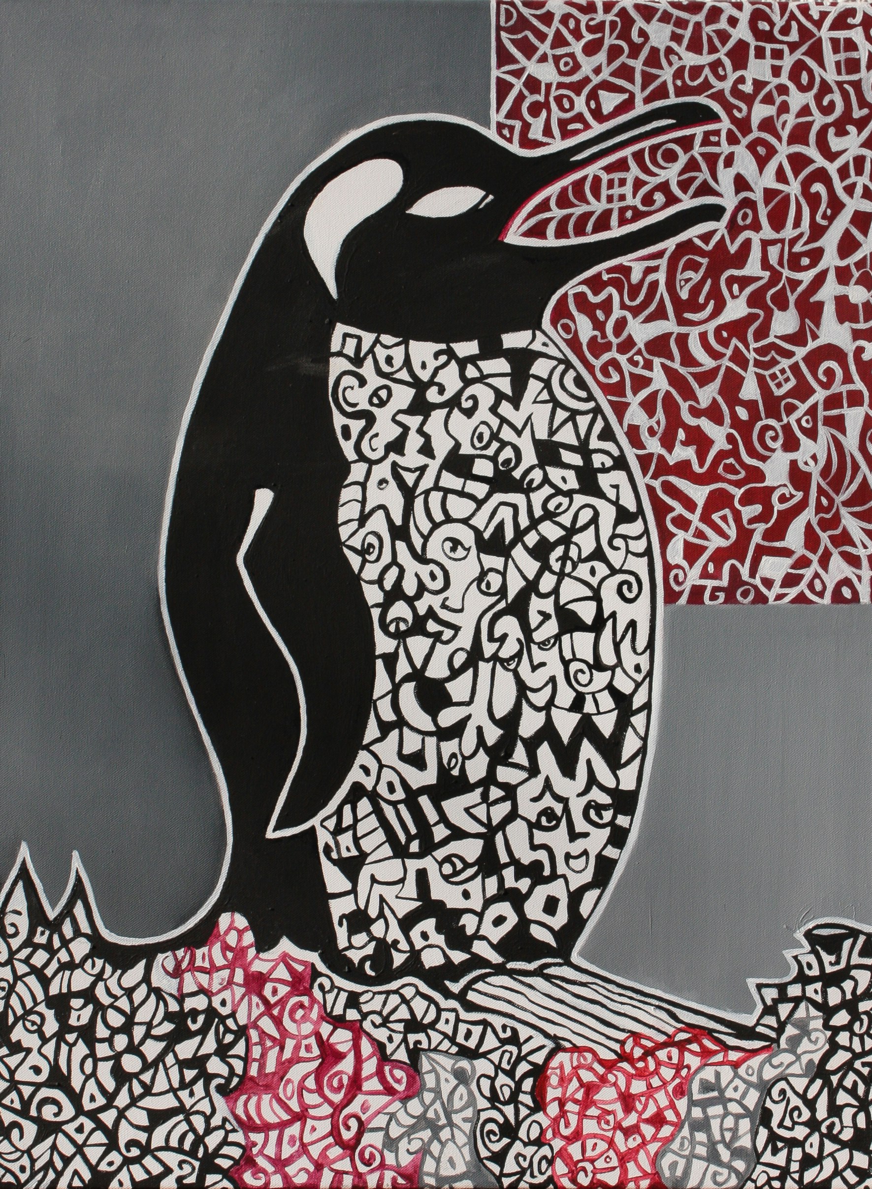 Penguin singing